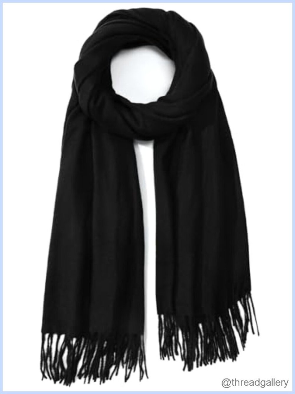 Women's Winter Scarf Acrylic Tassel Pashmina Shawl Wrap